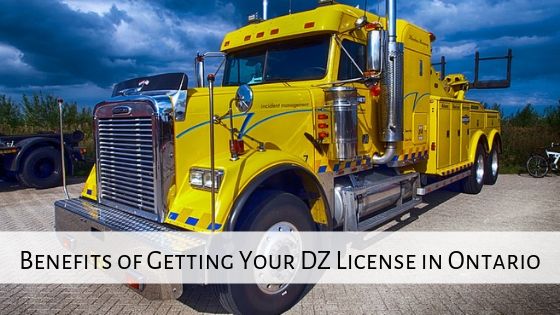 DZ License in Ontario