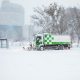 truck in snow